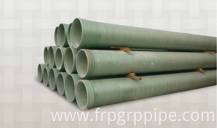 fiberglass epoxy resin pipeline for chemicals frp epoxy pipeline DN100